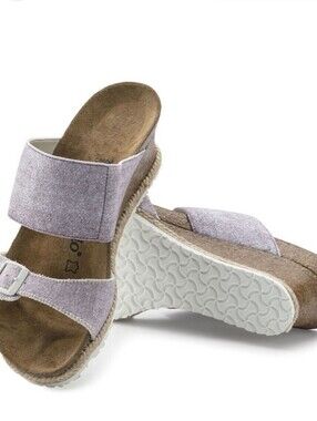 Birkenstock Papillio Della Wedge Sandals Women Sz 7 / EU 38